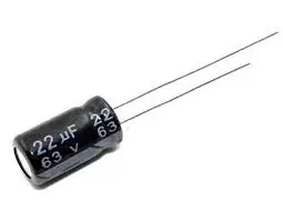 22uf/63v Electro. Capacitor